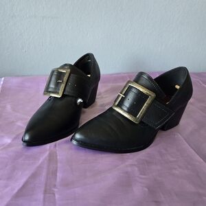 Strange Cvlt Grimm Matte Buckle Heels